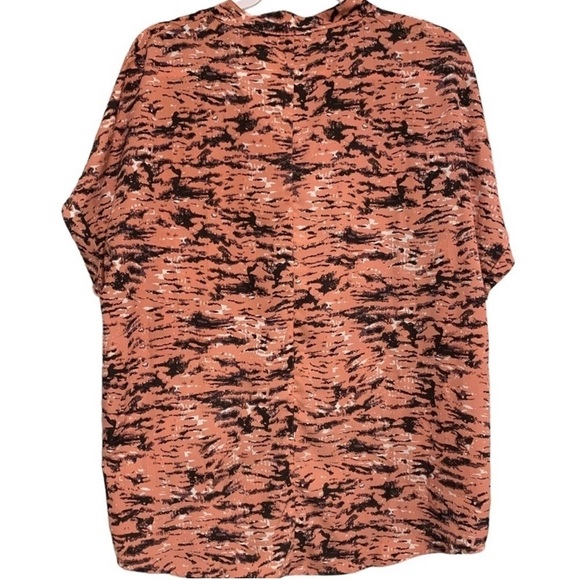 Stylish Women's Top in Black and Orange - Picture 4 of 6